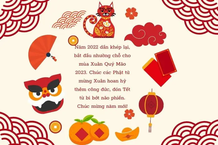 10 Lời Chúc Tết 2023 Cho Tăng Ni Phật Tử