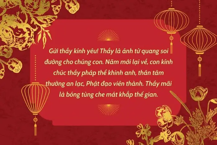10 Lời Chúc Tết Ý Nghĩa Dành Cho Sư Thầy 2023