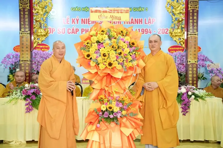 Họp Mặt Bổn Sư Tăng Ni Sinh - Khởi Đầu Chuỗi Sự Kiện Kỷ Niệm 30 Năm Lớp Sơ Cấp Phật Học Quận 3