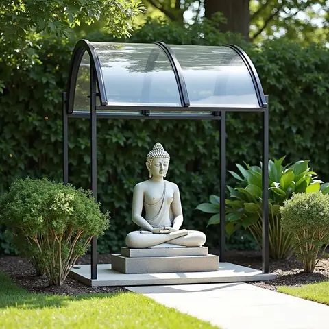 100+ Mẫu Mái Che Tượng Phật Ngoài Trời Đẹp & Bền Vững - Mái ...