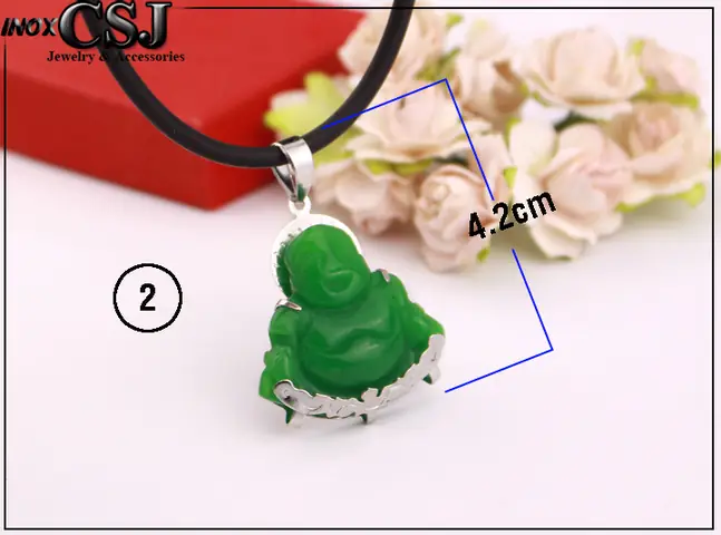 Mặt Dây Chuyền Ông Phật Di Lặc Cẩm Thạch Bọc Inox Đẹp Giá Rẻnhất Hcm Bán Tại Csj – Công Sang Shop