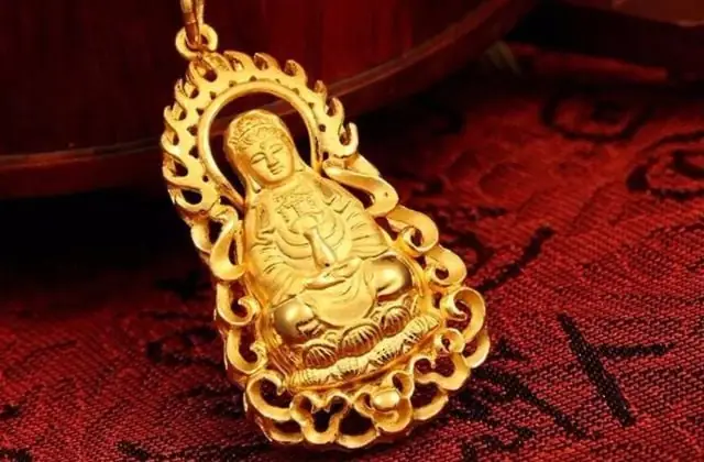 Top 5 Mặt Dây Chuyền Phật A Di Đà Bằng Vàng 18k Tài Lộc, Bình An