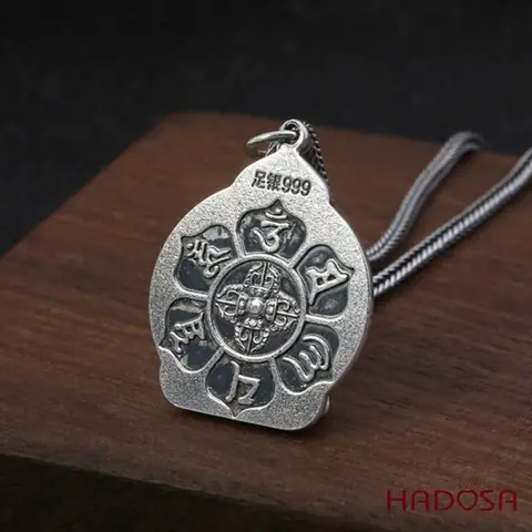 Mặt Dây Chuyền Bạc Phật Đại Thế Chí Bồ Tát (ngọ)