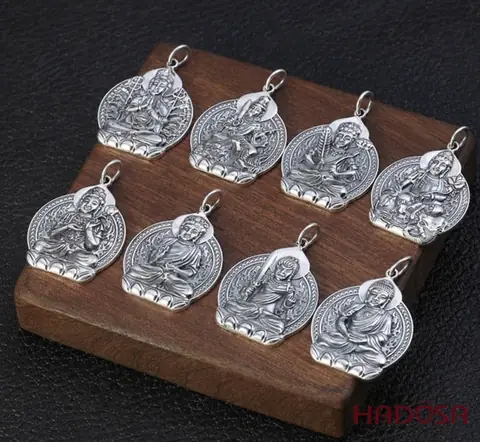 Mặt Dây Chuyền Bạc Phật Đại Thế Chí Bồ Tát (ngọ)