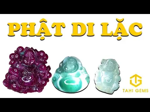 Các Mẫu Mặt Dây Chuyền Phật Di Lặc Đá Quý Ruby - Sapphire - Ngọc Phỉ Thuý