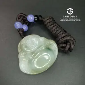 Mặt Dây Chuyền Phật Di Lặc Đá Ruby