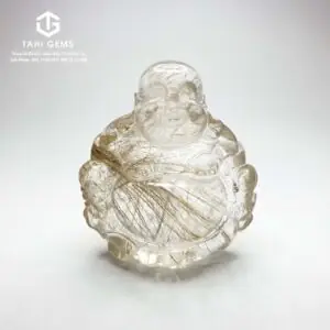 Mặt Dây Chuyền Phật Di Lặc Đá Ruby