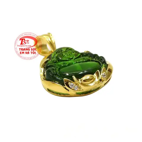 Mặt Phật Di Lặc Bọc Vàng Tây