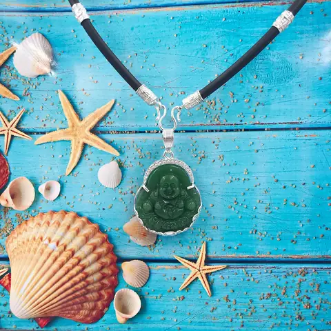 Mặt Phật Di Lặc Bọc Bạc