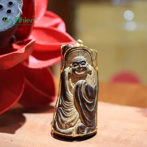 Mặt Dây Chuyền Trầm Hương Dầu Già Phật Di Lặc Mddl02 - Trầm ...