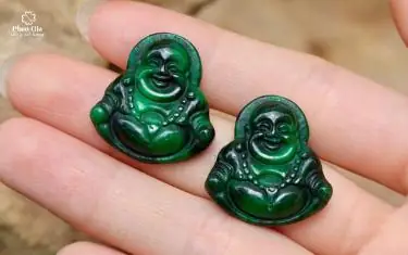 Mặt Phật Di Lặc Ngọc Phỉ Thuý