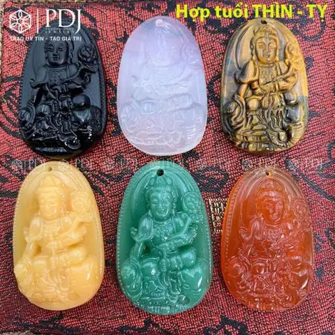 Mặt Phật Bản Mệnh Phổ Hiền Bồ Tát - Tuổi Thìn, Tỵ - Pdj.vn