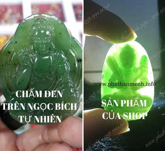 Mô Tả Sản Phẩm Mặt Dây Phật Bản Mệnh Ngọc Bích Tuổi Tỵ: