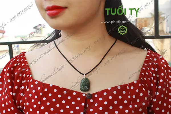 Kích Thước Mặt Phật Bản Mệnh Ngọc Bích: