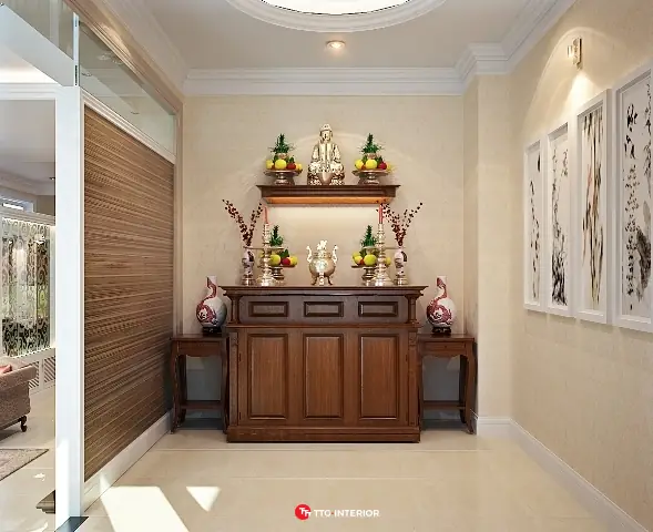 Các Mẫu Bàn Thờ Phật Chung Với Gia Tiên Đẹp Nhất