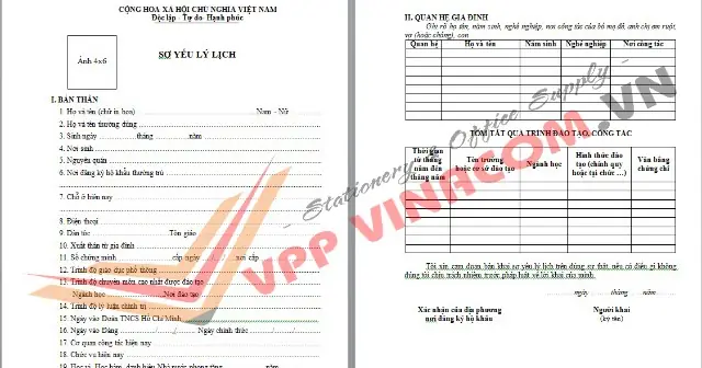 Mẫu Sơ Yếu Lý Lịch Phật Giáo: Hướng Dẫn Toàn Tập Cho Người Xuất Gia