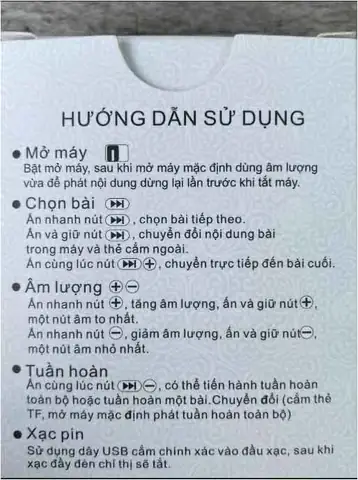 Hướng Dẫn Sử Dụng Máy Niệm Phật Tí Hon.