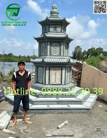 🔹 Các Loại Đá Phổ Biến Trong Chế Tác Mộ Tháp Đá