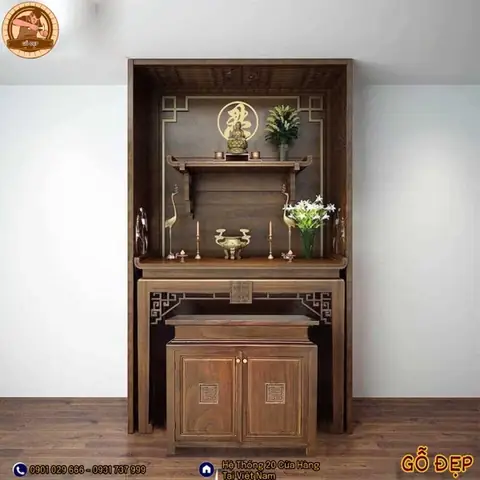 Kiến Trúc Gỗ Đẹp- Địa Chỉ Mua Bàn Thờ Phật Ở Mỹ Uy Tín, Chất Lượng