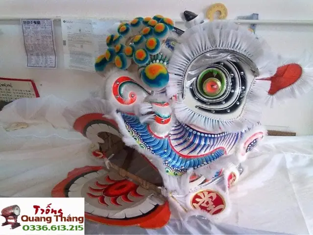 Lân Phật Sơn Đen Trắng - Cửa Hàng Bán Đầu Lân Sư Rồng - Trống Múa ...