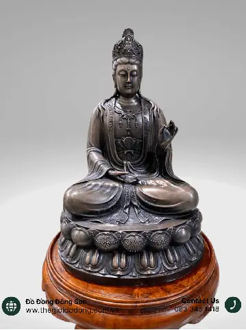 Tượng Đồng Đại Thế Chí Bồ Tát