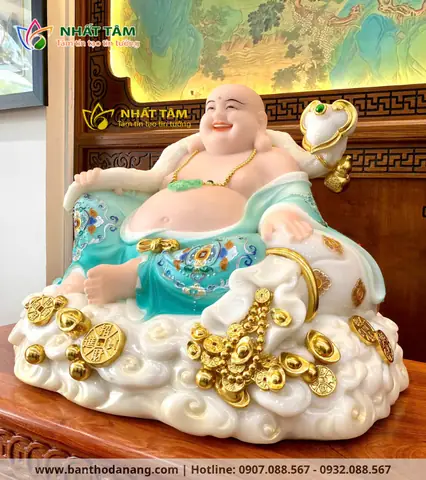 Mua Tượng Phật Di Lặc Đá Xanh Ngọc Ở Đâu Uy Tín?