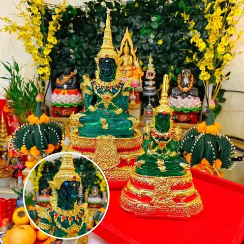 Tượng Phật Ngọc Phong Thuỷ Thái Lan Size [25cm X 17cm ...