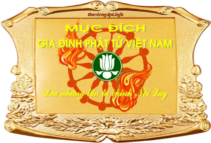 Mục Đích Gia Đình Phật Tử