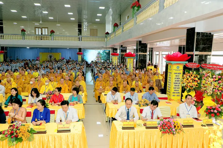 Giáo Hội Phật Giáo Việt Nam Tỉnh Bình Dương Trọng Thể Tổ Chức Lễ Kỷ Niệm 40 Năm Thành Lập Tỉnh Hội Phật Giáo Sông Bé - Bình Dương