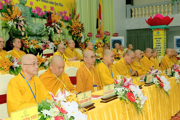 Giáo Hội Phật Giáo Việt Nam Tỉnh Bình Dương Trọng Thể Tổ Chức Lễ Kỷ Niệm 40 Năm Thành Lập Tỉnh Hội Phật Giáo Sông Bé - Bình Dương