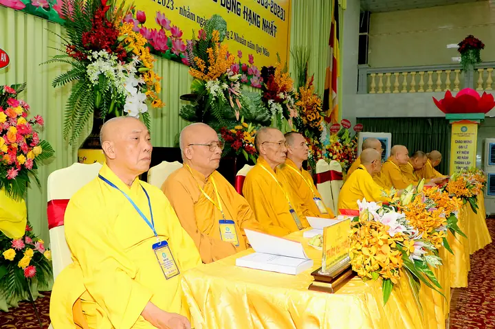 Giáo Hội Phật Giáo Việt Nam Tỉnh Bình Dương Trọng Thể Tổ Chức Lễ Kỷ Niệm 40 Năm Thành Lập Tỉnh Hội Phật Giáo Sông Bé - Bình Dương