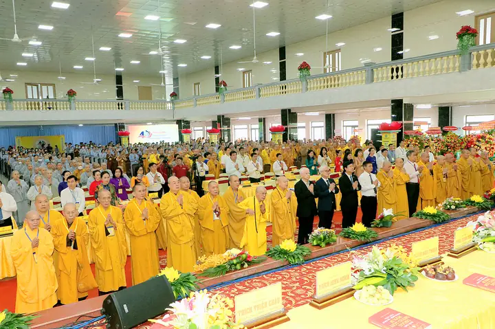 Giáo Hội Phật Giáo Việt Nam Tỉnh Bình Dương Trọng Thể Tổ Chức Lễ Kỷ Niệm 40 Năm Thành Lập Tỉnh Hội Phật Giáo Sông Bé - Bình Dương