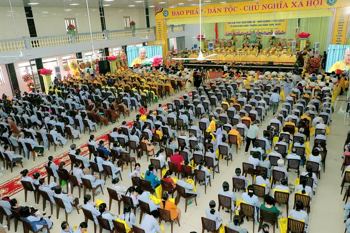 Giáo Hội Phật Giáo Việt Nam Tỉnh Bình Dương Trọng Thể Tổ Chức Lễ Kỷ Niệm 40 Năm Thành Lập Tỉnh Hội Phật Giáo Sông Bé - Bình Dương
