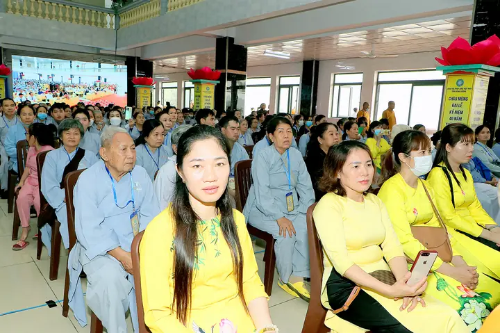 Giáo Hội Phật Giáo Việt Nam Tỉnh Bình Dương Trọng Thể Tổ Chức Lễ Kỷ Niệm 40 Năm Thành Lập Tỉnh Hội Phật Giáo Sông Bé - Bình Dương