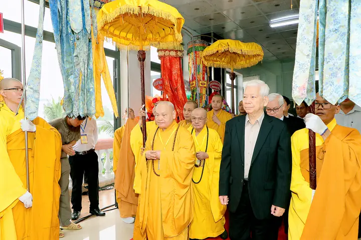 Giáo Hội Phật Giáo Việt Nam Tỉnh Bình Dương Trọng Thể Tổ Chức Lễ Kỷ Niệm 40 Năm Thành Lập Tỉnh Hội Phật Giáo Sông Bé - Bình Dương