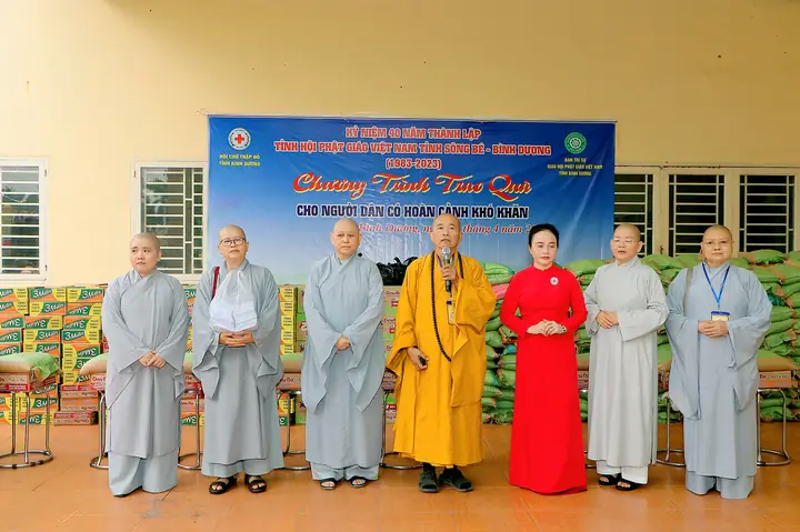 Giáo Hội Phật Giáo Việt Nam Tỉnh Bình Dương Trọng Thể Tổ Chức Lễ Kỷ Niệm 40 Năm Thành Lập Tỉnh Hội Phật Giáo Sông Bé - Bình Dương