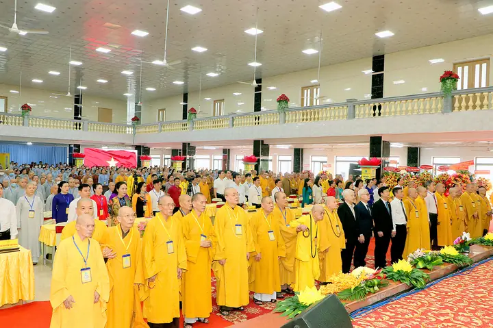 Giáo Hội Phật Giáo Việt Nam Tỉnh Bình Dương Trọng Thể Tổ Chức Lễ Kỷ Niệm 40 Năm Thành Lập Tỉnh Hội Phật Giáo Sông Bé - Bình Dương