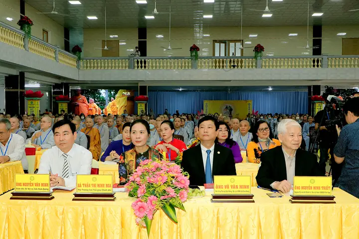 Giáo Hội Phật Giáo Việt Nam Tỉnh Bình Dương Trọng Thể Tổ Chức Lễ Kỷ Niệm 40 Năm Thành Lập Tỉnh Hội Phật Giáo Sông Bé - Bình Dương