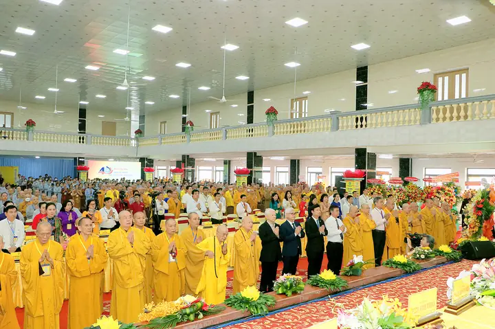 Giáo Hội Phật Giáo Việt Nam Tỉnh Bình Dương Trọng Thể Tổ Chức Lễ Kỷ Niệm 40 Năm Thành Lập Tỉnh Hội Phật Giáo Sông Bé - Bình Dương