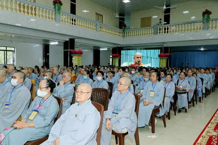 Giáo Hội Phật Giáo Việt Nam Tỉnh Bình Dương Trọng Thể Tổ Chức Lễ Kỷ Niệm 40 Năm Thành Lập Tỉnh Hội Phật Giáo Sông Bé - Bình Dương