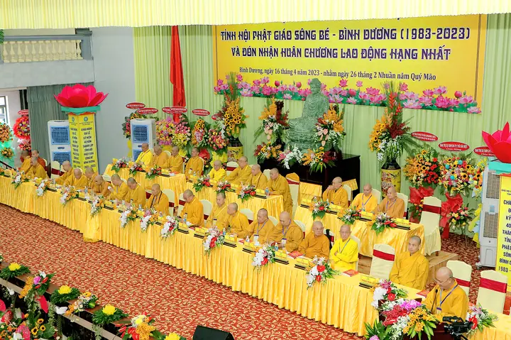 Giáo Hội Phật Giáo Việt Nam Tỉnh Bình Dương Trọng Thể Tổ Chức Lễ Kỷ Niệm 40 Năm Thành Lập Tỉnh Hội Phật Giáo Sông Bé - Bình Dương