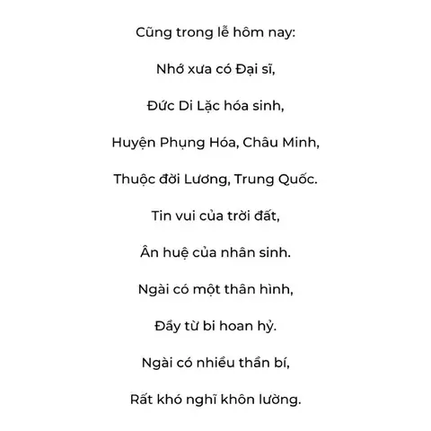 Nghi Thức Cúng Rước Vía Đức Phật Di Lặc Thực Hiện Như Thế Nào?