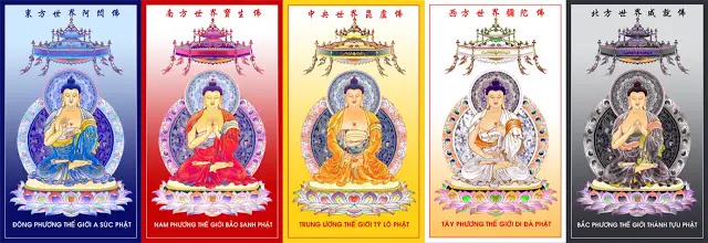 Ngũ Phương Phật Mật Tông: Khám Phá Vị Trí, Ý Nghĩa Và Biểu Tượng Trong Phật Giáo