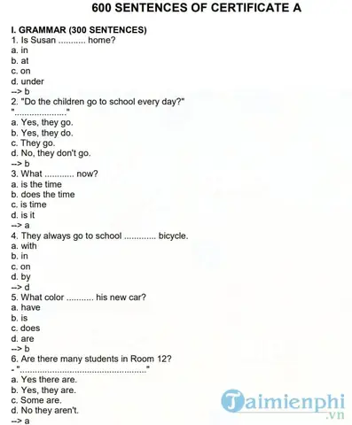 Câu Hỏi Trắc Nghiệm Vui Bằng Tiếng Anh - Thử Thách Tư Duy Và Tiếng Cười