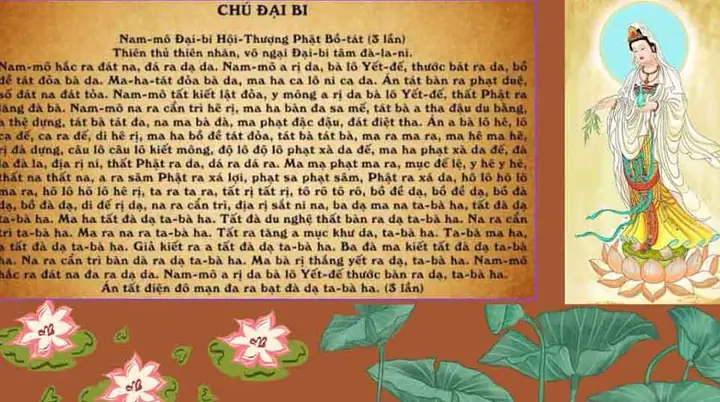 Nam Mô Đại Bi Quán Thế Âm Bồ Tát: