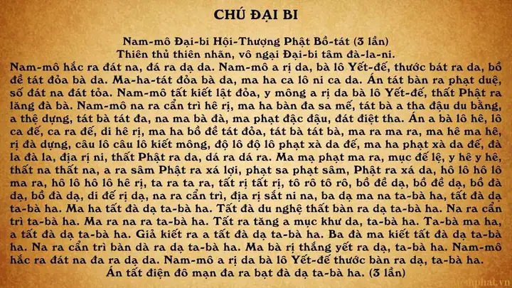 Chú Đại Bi
