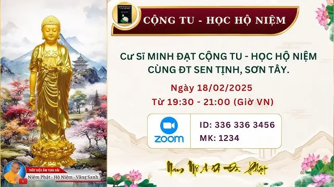 Niệm Phật Cùng Cư Sĩ Diệu Âm: Hành Trình Tu Học Từ Trái Tim