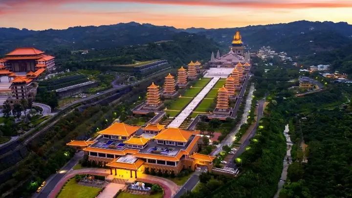 Kiến Trúc Độc Đáo Của Phật Quang Sơn Đài Loan