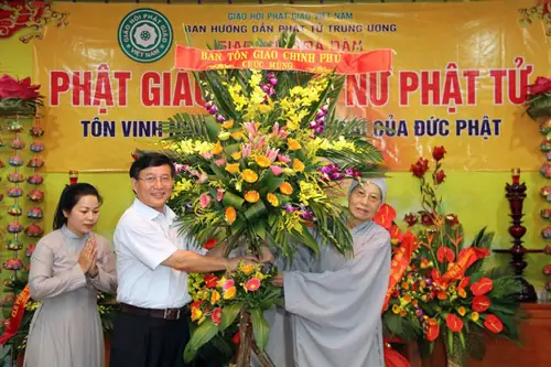 Ông Bùi Hữu Dược Vụ Trưởng Vụ Phật Giáo