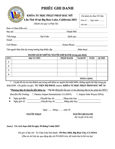 Phiếughidanh Phật Tử